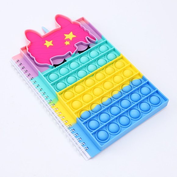 Notebook Fidget Bubble Pop Toy Journals Fun for School - Picture 16 of 16